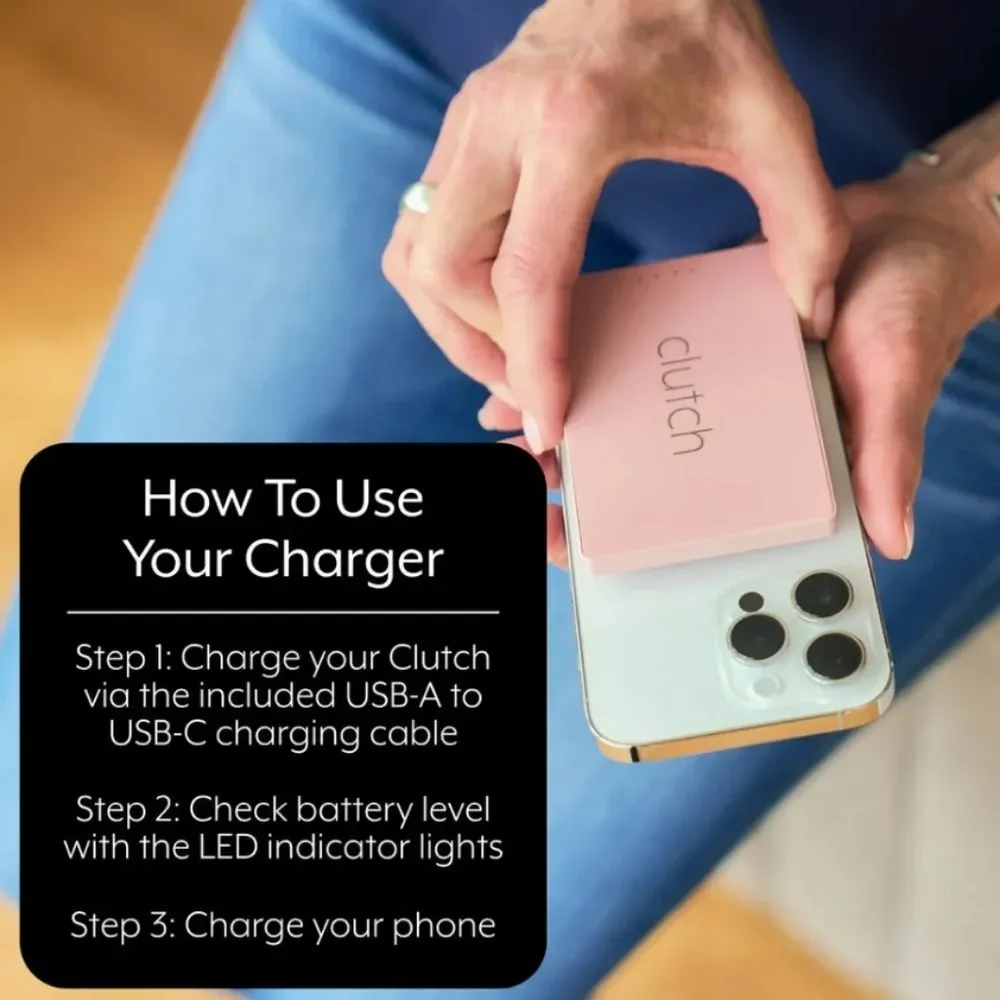 Clutch Pro Lightening Smallest Portable‎ Charger